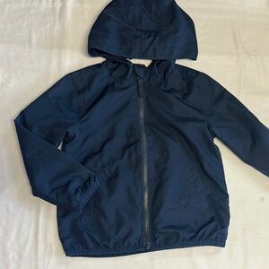 The Children's Place - LIKE NEW - Blue Hooded spring jacket with Zipper closure